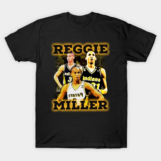 vintage reggie miller T-Shirt by Bisrto